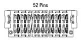 Dimensjonijiet: Zero8 plug dritt, 52-pin