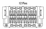 Dimensjonijiet: Zero8 sokett dritta għal 12-pin