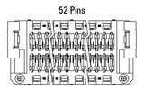 Dimensjonijiet: Zero8 socket dritta għal 52-pin