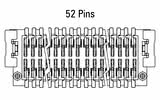 Dimensjonijiet: Zero8 plug dritt, 52-pin