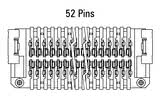 Dimensjonijiet: Zero8 socket dritta għal 52-pin