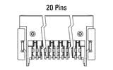 Dimensjonijiet: Sokett angolat Zero8 b'20 pin