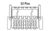 Id-dimensjonijiet tal-plagg Zero8 angolat b'52 pin