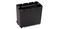 Zero8 Socket, profil għoli, dritta, mingħajr scherm, 20-pin